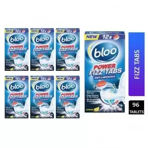 Image of Bloo Power Fizz Anti­Limescale Lemon Tabs 12 x 25g (300g)