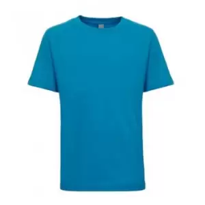 Image of Next Level Childrens/Kids Short-Sleeved T-Shirt (M) (Turquoise)
