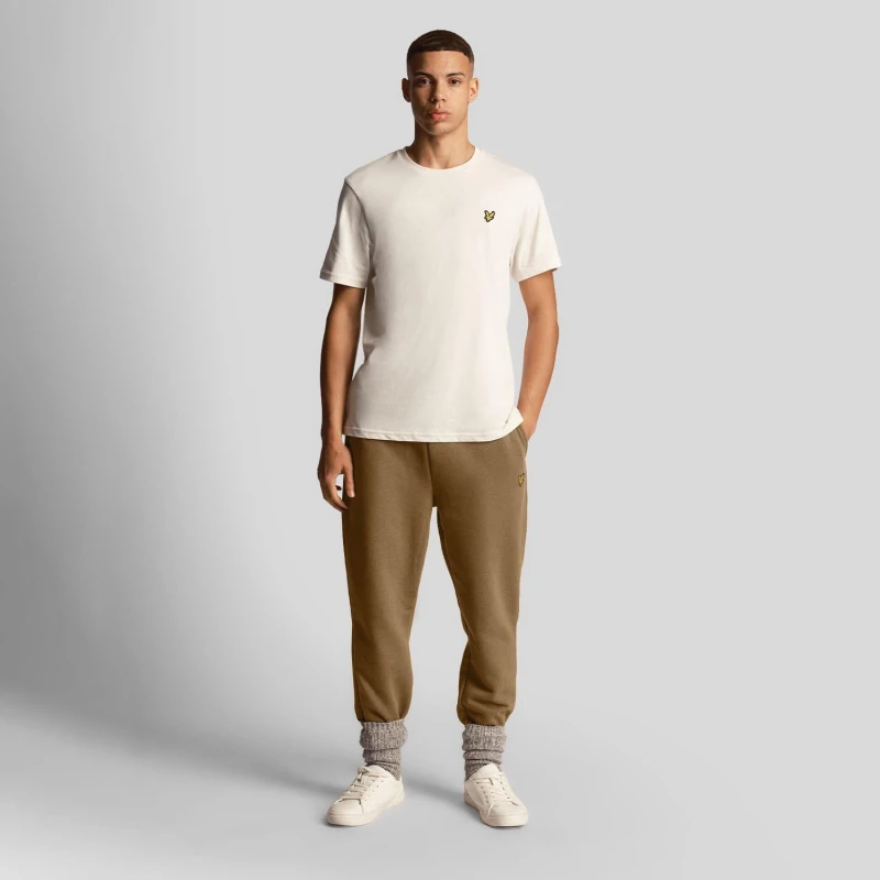 Image of Lyle and Scott Racked Joggers Olive male L