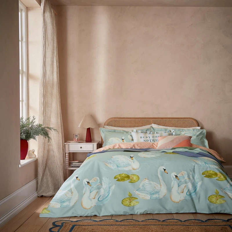 Image of Yvonne Ellen YE Sister Swans Cover 99 Aqua unisex Single