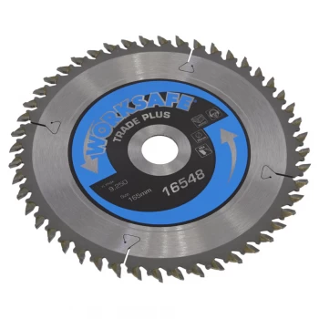 Image of Trade Plus Circular Saw Blade 165 X 20MM - 48TPU