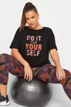 Image of 'Do It For Yourself' Slogan T-Shirt