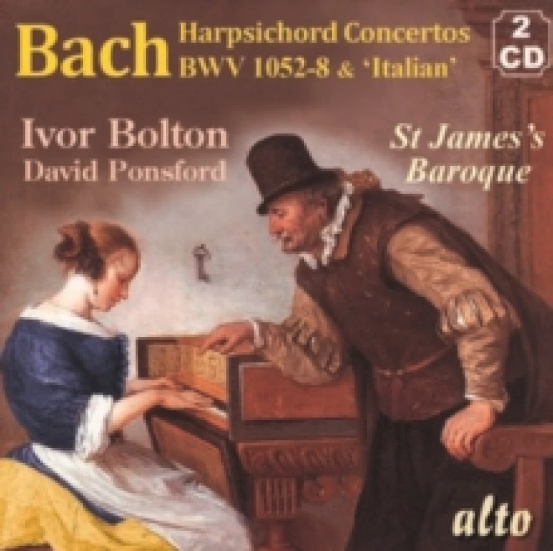 Image of Bach: Harpsichord Concertos, BWV 1052-8 & 'Italian' CD / Album