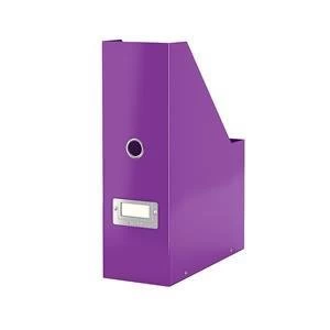 Image of Original Leitz WOW Click Store Magazine File Purple