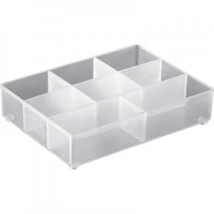 Image of raaco Assortment case insert (L x W x H) 109 x 79 x 24mm No. of compartments: 8