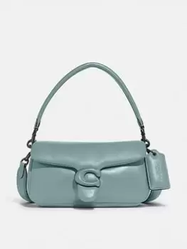 Image of Coach Pillow Tabby 26 Leather Shoulder Bag - Teal