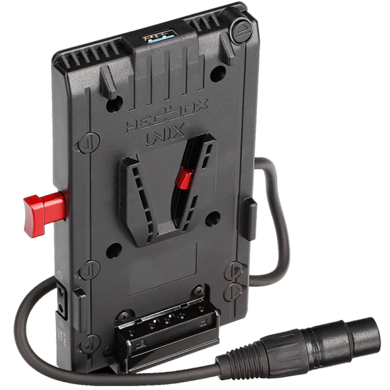 Image of Hedbox Professional Cine Battery V-Mount Plate UNIX-4X