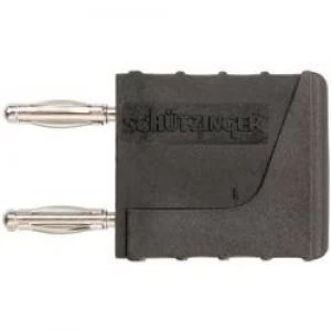 Image of Connector Black Pin diameter 2mm Dot pitch 10 mm Schuetzinger