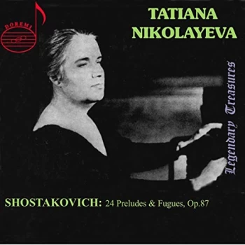 Image of Shostakovich - Tatiana Nikolayeva: Shostakovich/Tchaikovsky CD