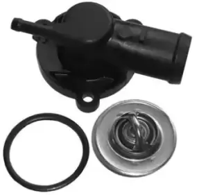 Image of Thermostat - With Housing - Built In Gasket 687-88JK by MotoRad