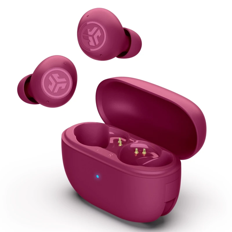 Image of JLAB JLab Go Pop ANC Headset True Wireless Stereo (TWS) In-ear Calls/Music Bluetooth Fuchsia IEUEBGOANCRFUC124