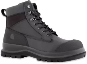 Image of Carhartt Detroit Rugged Flex S3 Mid Boots, black, Size 41, black, Size 41