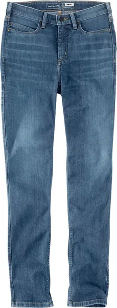 Image of Carhartt Rugged Flex Tapered Ladies Jeans, blue, Size 26 for Women