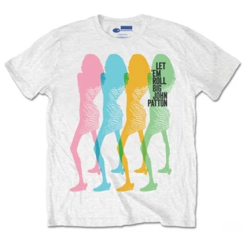 Image of Blue Note Records - Let 'em Roll Unisex Small T-Shirt - White