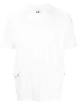 Image of C.P COMPANY Crewneck T-Shirt White