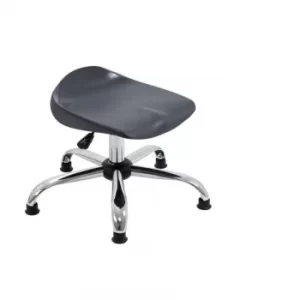Image of TC Office Titan Swivel Junior Stool with Castors 405-475mm, Grey