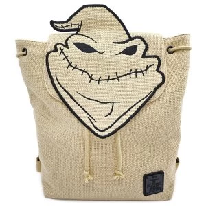 Image of Loungefly Disney The Nightmare Before Christmas Burlap Backpack