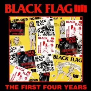 Image of The First Four Years by Black Flag CD Album