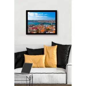 Image of SC0585 Multicolor Decorative Framed MDF Painting