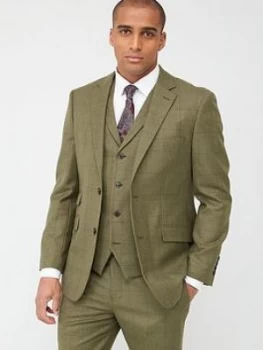 Image of Skopes Tailored Moonen Jacket - Olive Check