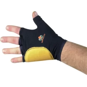 Image of Impacto Protective Products Inc 503-20 Anti-impact Palm-side Coated Black/Yellow