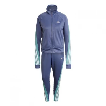 Image of adidas Sportswear Teamsport Tracksuit Womens - Orbit Violet / Mint Ton