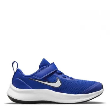 Image of Nike Star Runner 3 Little Kids Trainers - Royal/Wht/Navy