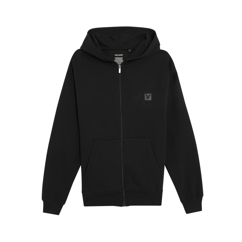 Image of Lyle & Scott Zip-up hoodie Lyle & Scott Loungewear Noir Male L