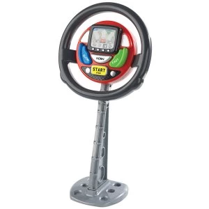Image of Charles Bentley Casdon Children s Sat Nav Pretend Play Toy Car Steering Wheel Simulation
