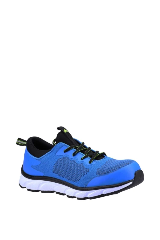Image of Amblers Mens '718' Safety Trainers in Blue Size: 9 Blue Male 9