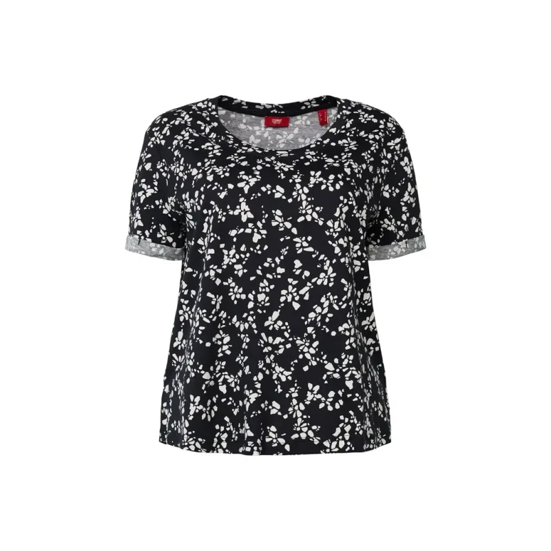 Image of Esprit Womens T-Shirt Esprit Noir Female 2XS 994EE1K310_002