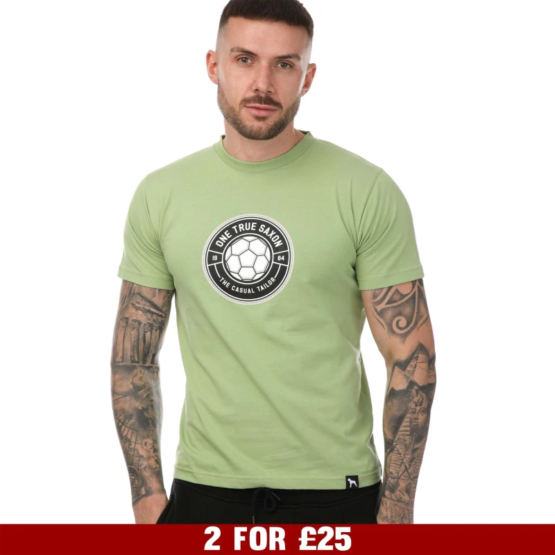 Image of One True Saxon Baller T-Shirt - Green Green S