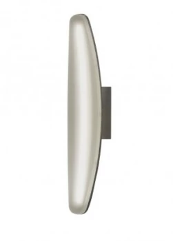 Image of Wall Lamp 6W LED 3000K, 540lm, Satin Aluminium, Frosted Acrylic