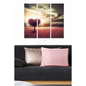 Image of MDF2244233 Multicolor Decorative MDF Painting (3 Pieces)