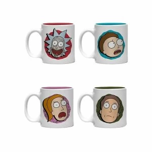 Image of Rick And Morty Characters Mini Mug Set