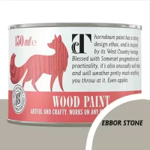 Image of Thorndown Ebbor Stone Satin Interior and Exterior Wood Paint 150ml
