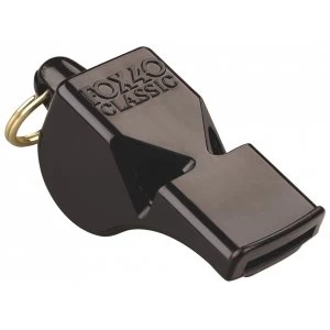 Image of Fox 40 Classic Official Whistle CW Wrist Lanyard Black