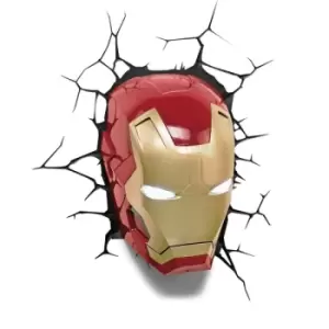 Image of Marvel 3D LED Light Iron Man