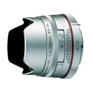 Image of Pentax DA 15mm f/4 ED AL Limited Lens in Silver