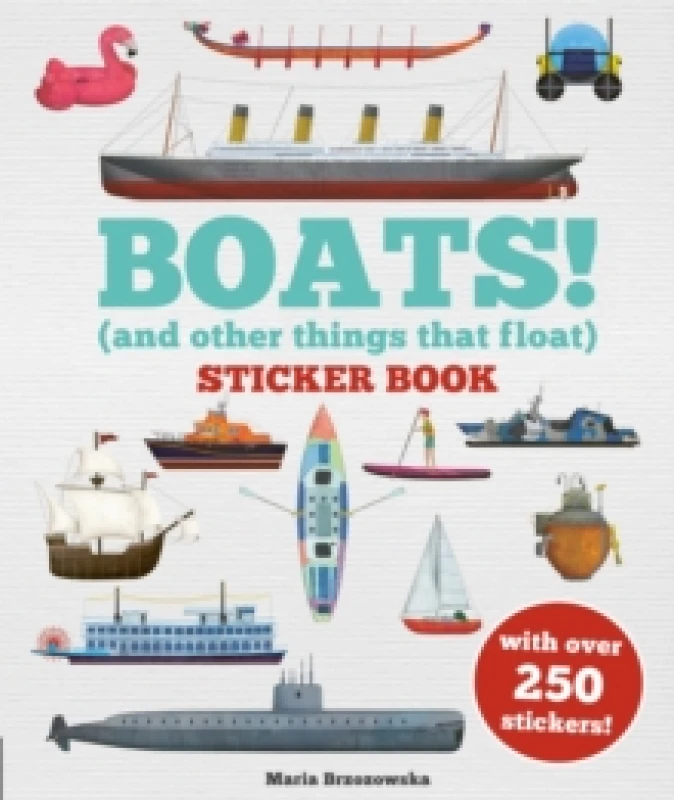 Image of Boats! Sticker Book : (And Other Things That Float) Paperback / softback