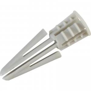 Image of Forgefix Nylon Plasterboard Plugs Pack of 10