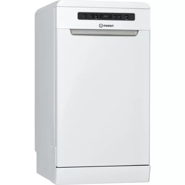 Image of Indesit DSFO3T224ZUKN Slimline Freestanding Dishwasher