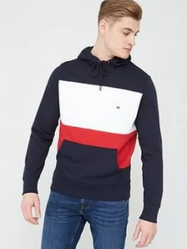 Image of Tommy Hilfiger Colour Block Hoodie - Multi
