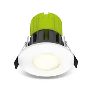 Image of Luceco F Type IP65 Bathroom Rated 8 W LED Downlight White EFT80W40-01