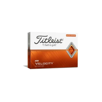 Image of Titleist Velocity Orange Golf Balls - Doz