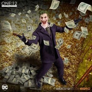 Image of The Joker Batman Mezco One12 Collective Action Figures