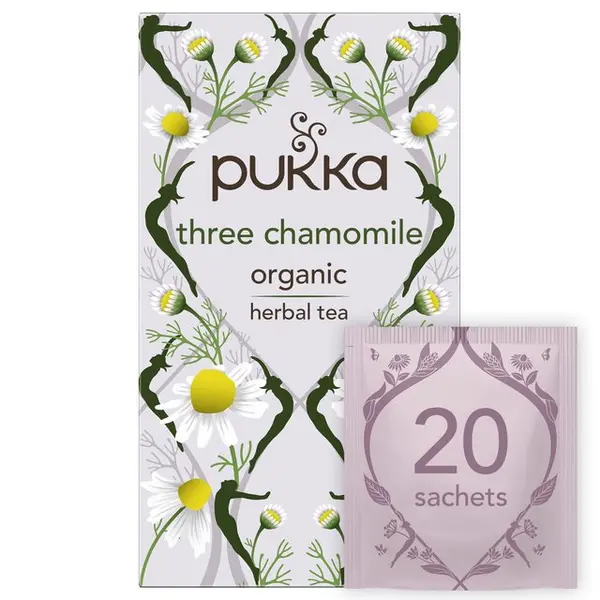 Image of Pukka Three Chamomile Tea 20 Bags