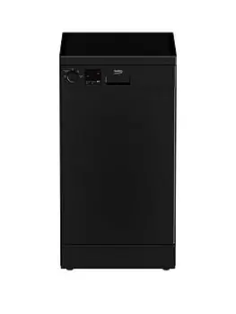 Image of Beko DVS04020B Slimline Freestanding Dishwasher