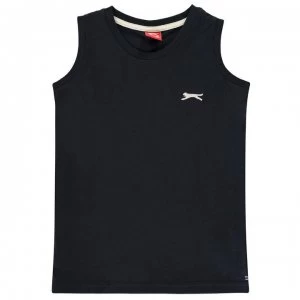 Image of Slazenger Sleeveless T Shirt Junior Boys - Navy