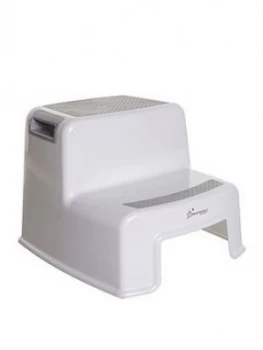 Image of Dreambaby 2 Height 2-Up Step Stool - Grey/White